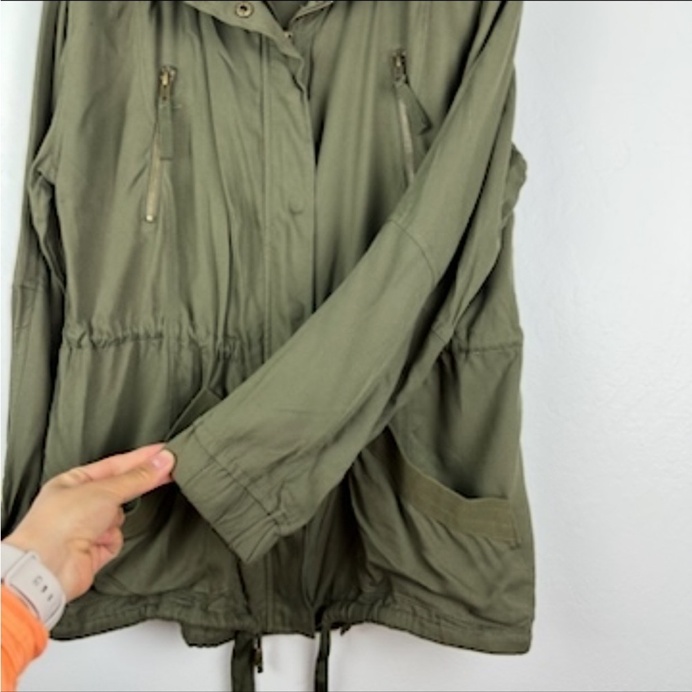 Ashley By 26 International Olive Utility Jacket - Picture 6 of 9